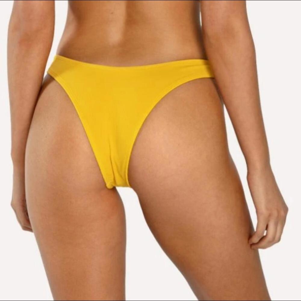 AYLAH BIKINI BOTTOM- Yellow